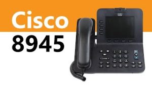 Cisco Unified 8945 Slimline IP Video Phone