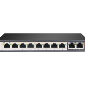 D-Link DGS-F1010P-E 10-Port PoE Switch (8 PoE + 2 Uplink)