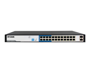 D-link DGS-F1026P-E 24 Port 1000Mbps PoE Switch with 2 SFP Ports