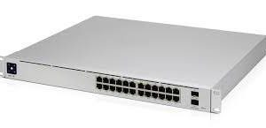 USW-24-PoE UniFi 24-Port PoE Switch