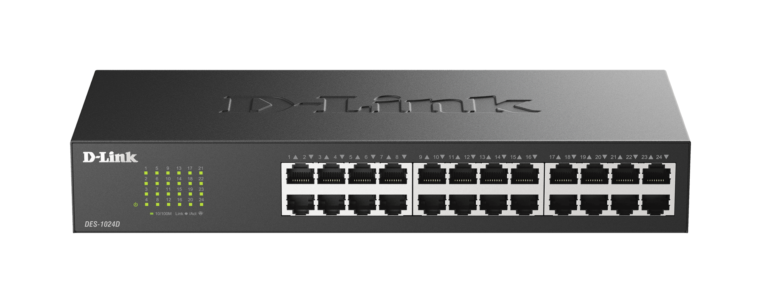 DES-1024D/B – 24-Port Fast Ethernet switch